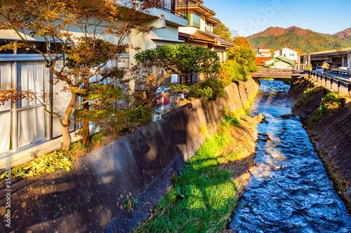 Japan. The Town Of Kawaguch...