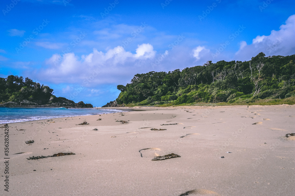 isolated beach