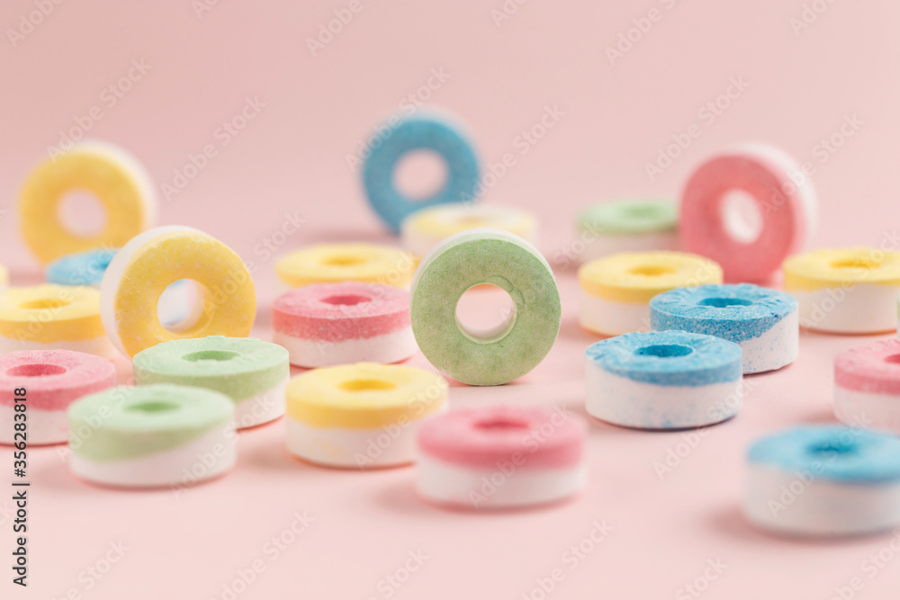 Many kinds of color delicious candy Many kinds of color delicious candy