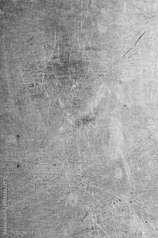 Obraz premium Brushed silver metallic