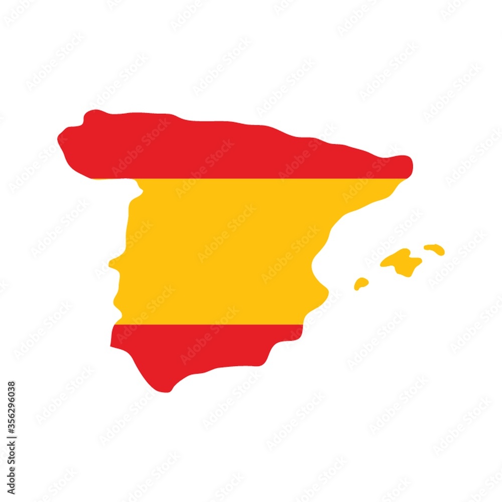 Obraz premium spain map