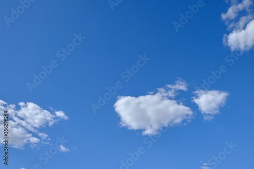 sky background  white clouds in blue sky