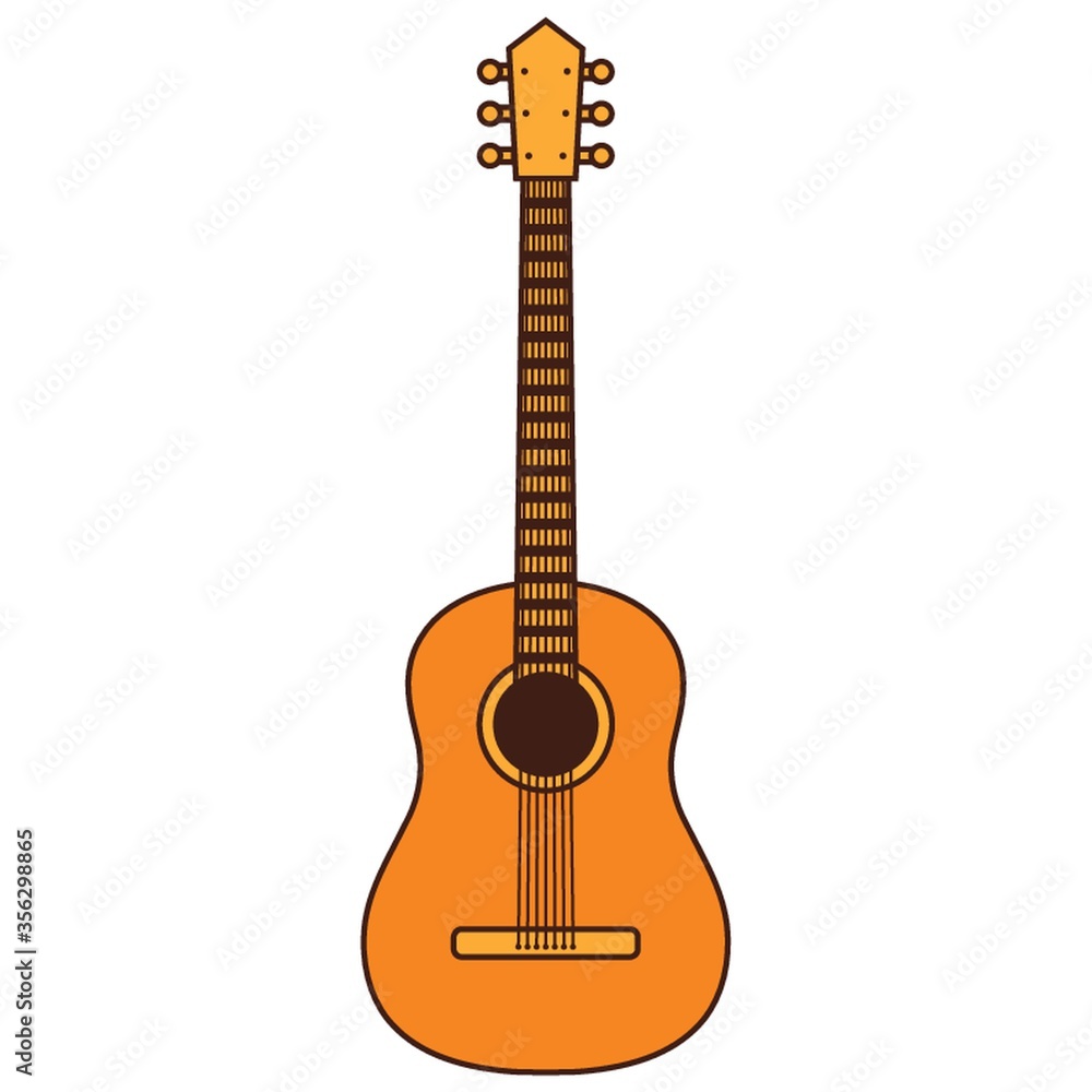 Naklejka premium guitar