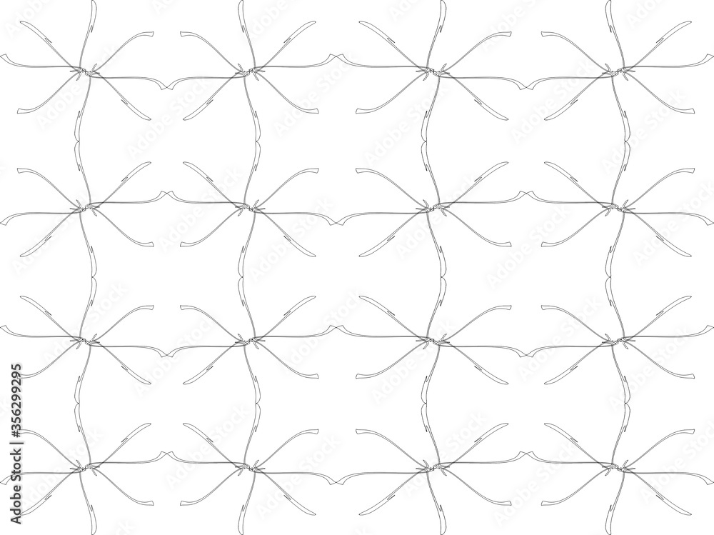 Fototapeta premium Seamless pattern design with floral background elements, beautiful ornaments