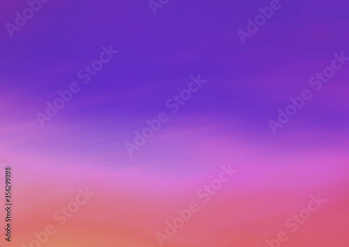 Vivid vibrant pink margenta colour tone soft smooth gradient background