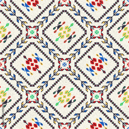 Romanian traditional pattern 61