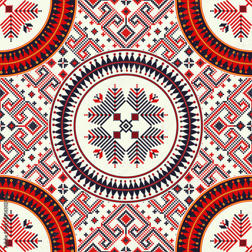 Romanian traditional pattern 67