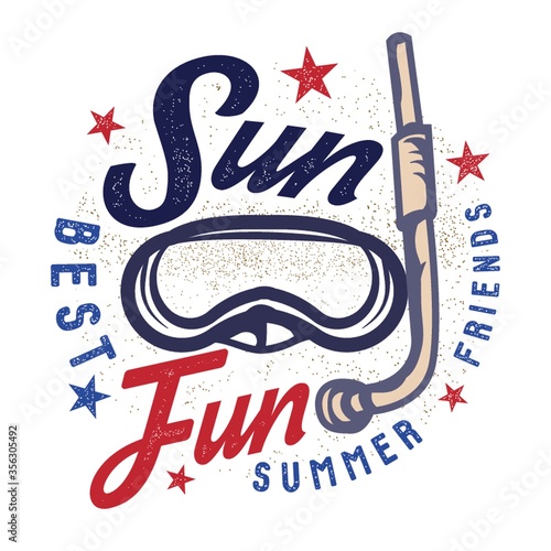 sun fun label