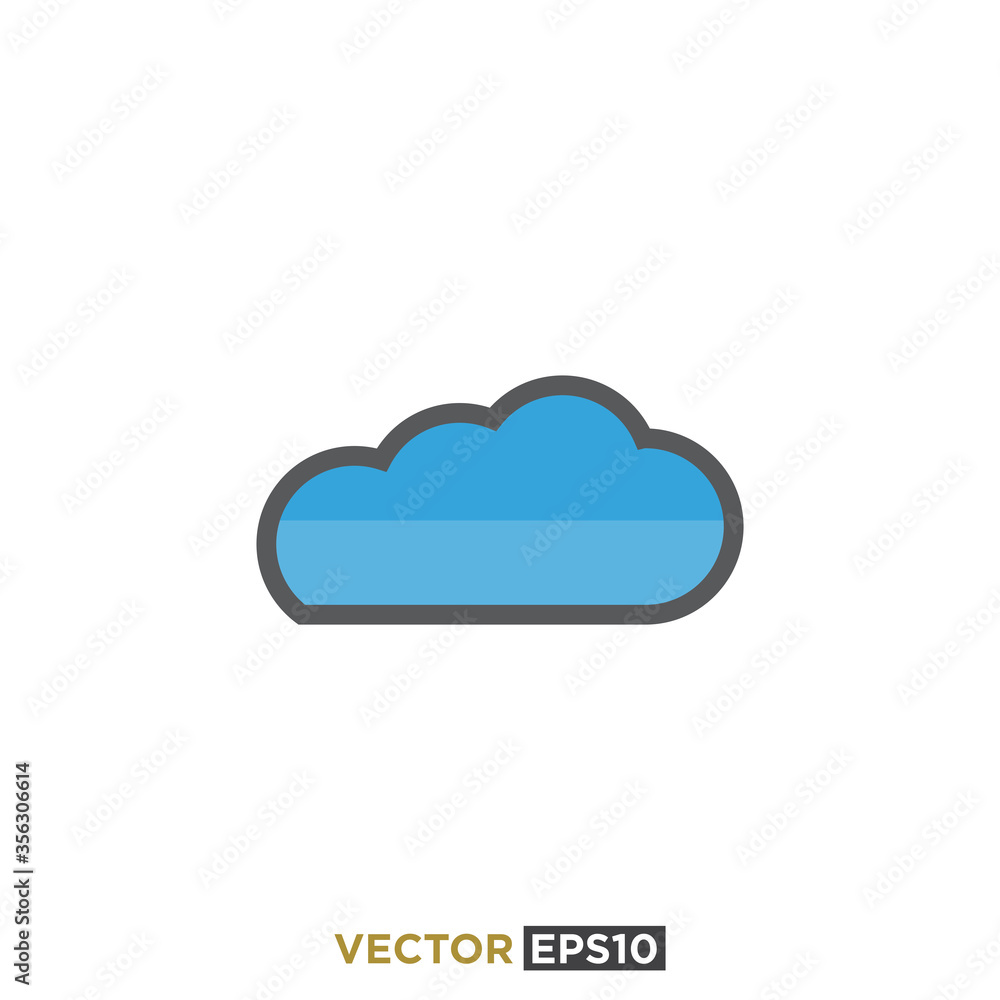 Cloud Icon Design Vector Illustration Cloud Icon Design Vector Illustration