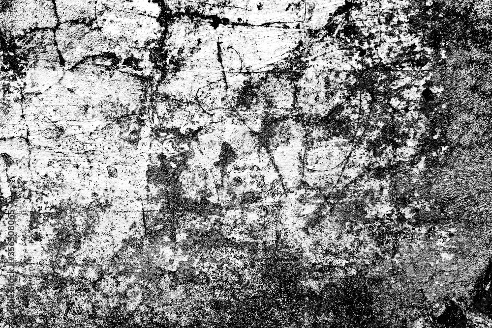 Texture of a concrete wall with cracks and scratches which can be used as a background Texture of a concrete wall with cracks and scratches which can be used as a background