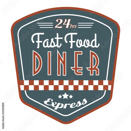 retro store sign