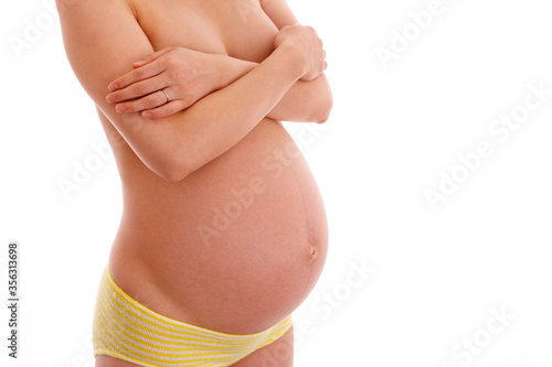 妊婦の明るいイメージ