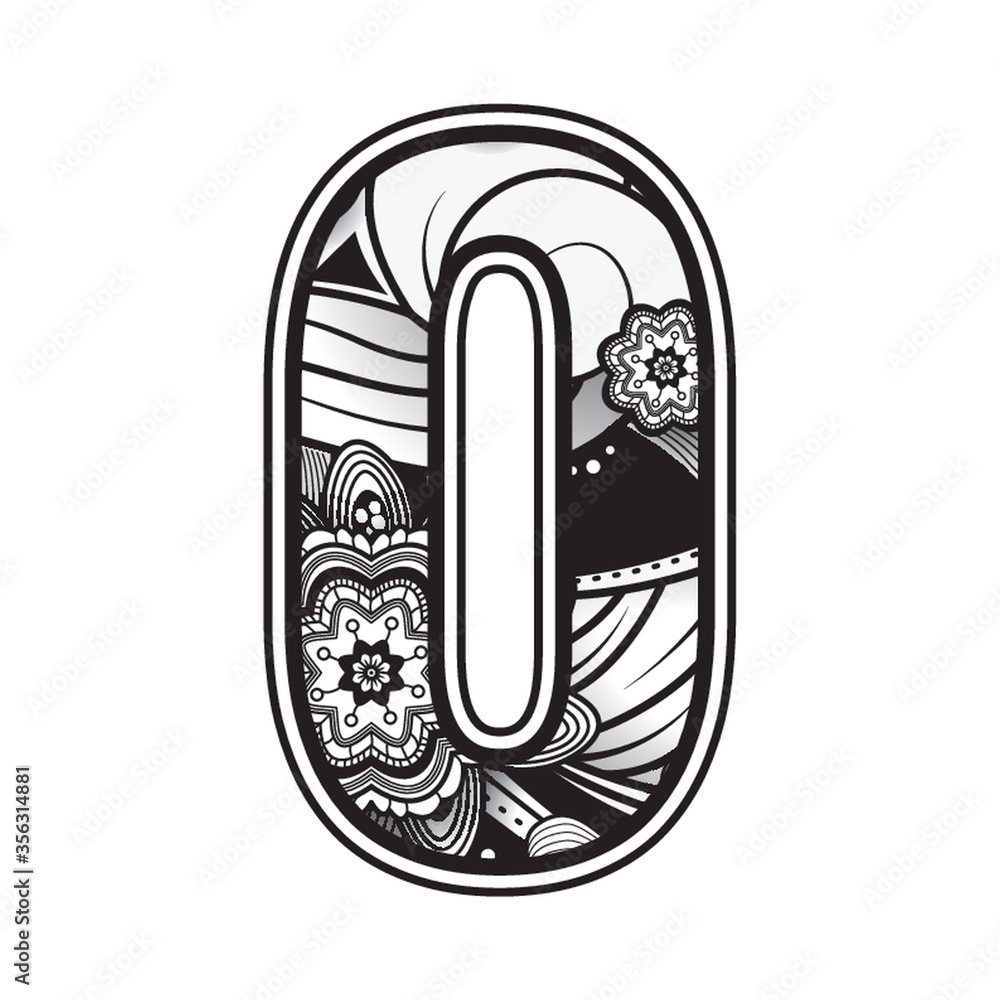 decorative alphabet o decorative alphabet o