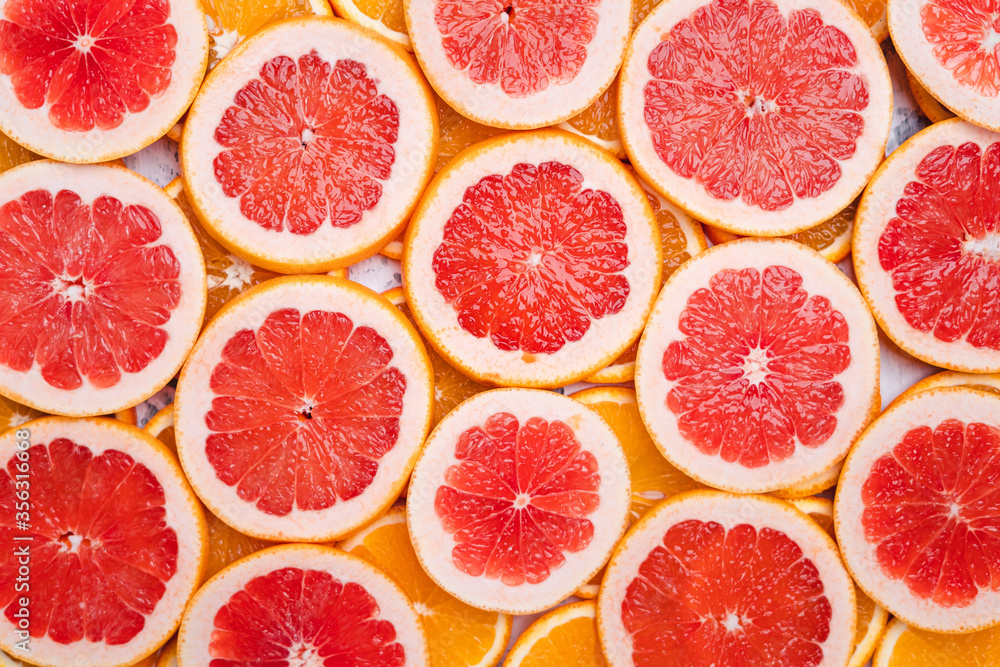Fruit Grapefruiton white background Fruit Grapefruiton white background