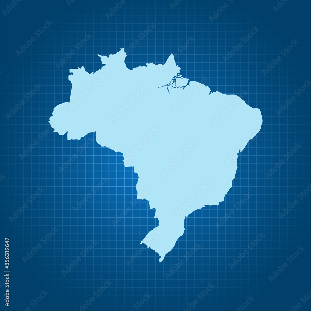 map of Brazil