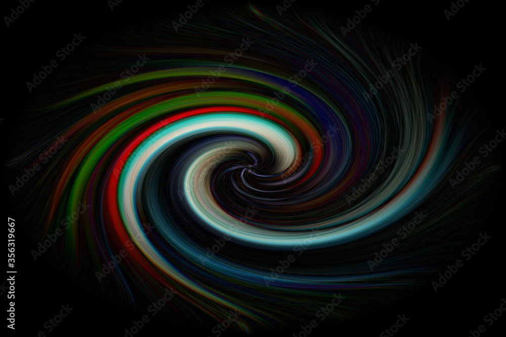 design elements and graphics with twirl effect design elements and graphics with twirl effect