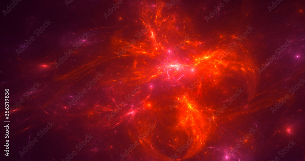 3D rendering abstract multicolor fractal light background 3D rendering abstract multicolor fractal light background