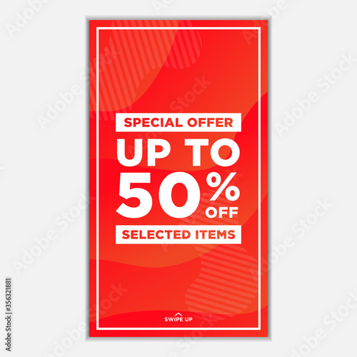 Modern and Unique Social Media Banner Template for Promotion and Digital Marketing. Promotional Square Web Banner for Social Media. Elegant and Simple Discount Promo Ads