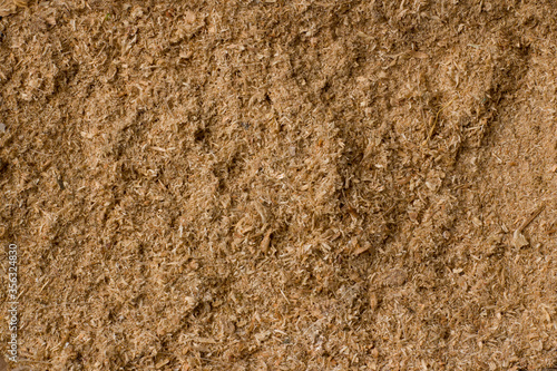 background and texture of wooden sawdust and wood dust