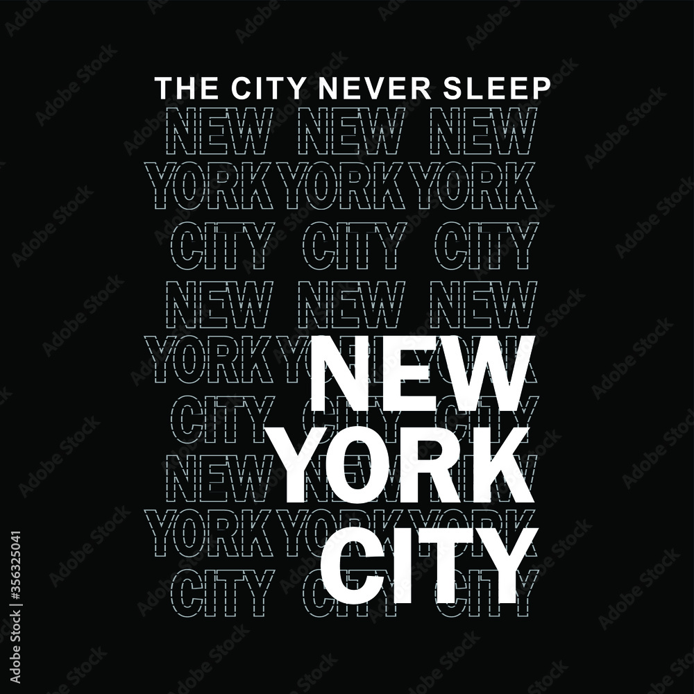 Obraz premium stylish slogan typography for t shirt vector illustration