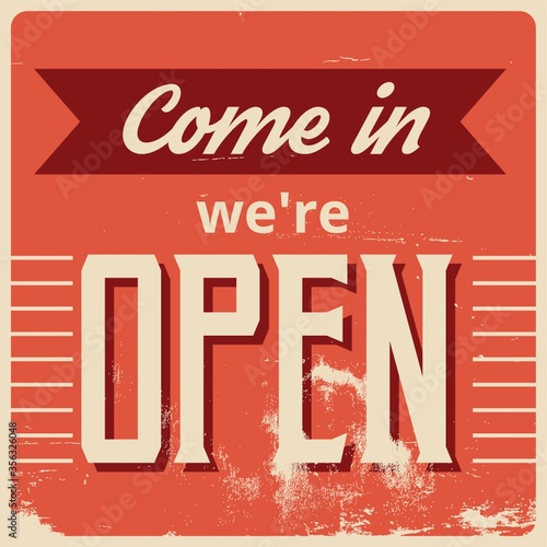 come in we're open wallpaper