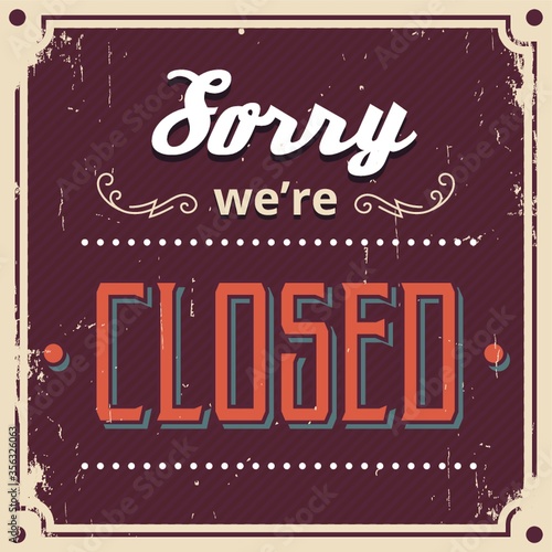 sorry we're closed wallpaper