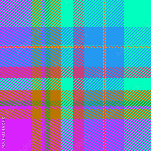 Tartan scotland seamless plaid pattern vector. Retro background fabric. Vintage check color square geometric texture.