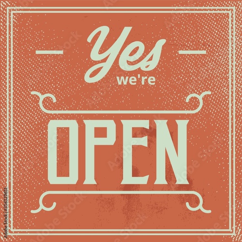 yes we're open wallpaper