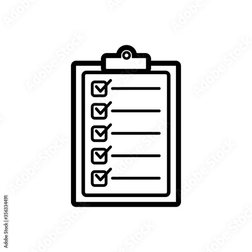 checklist icon vector design template © fendy