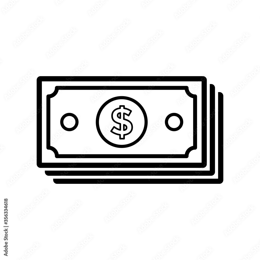 money dollar icon vector design template money dollar icon vector design template