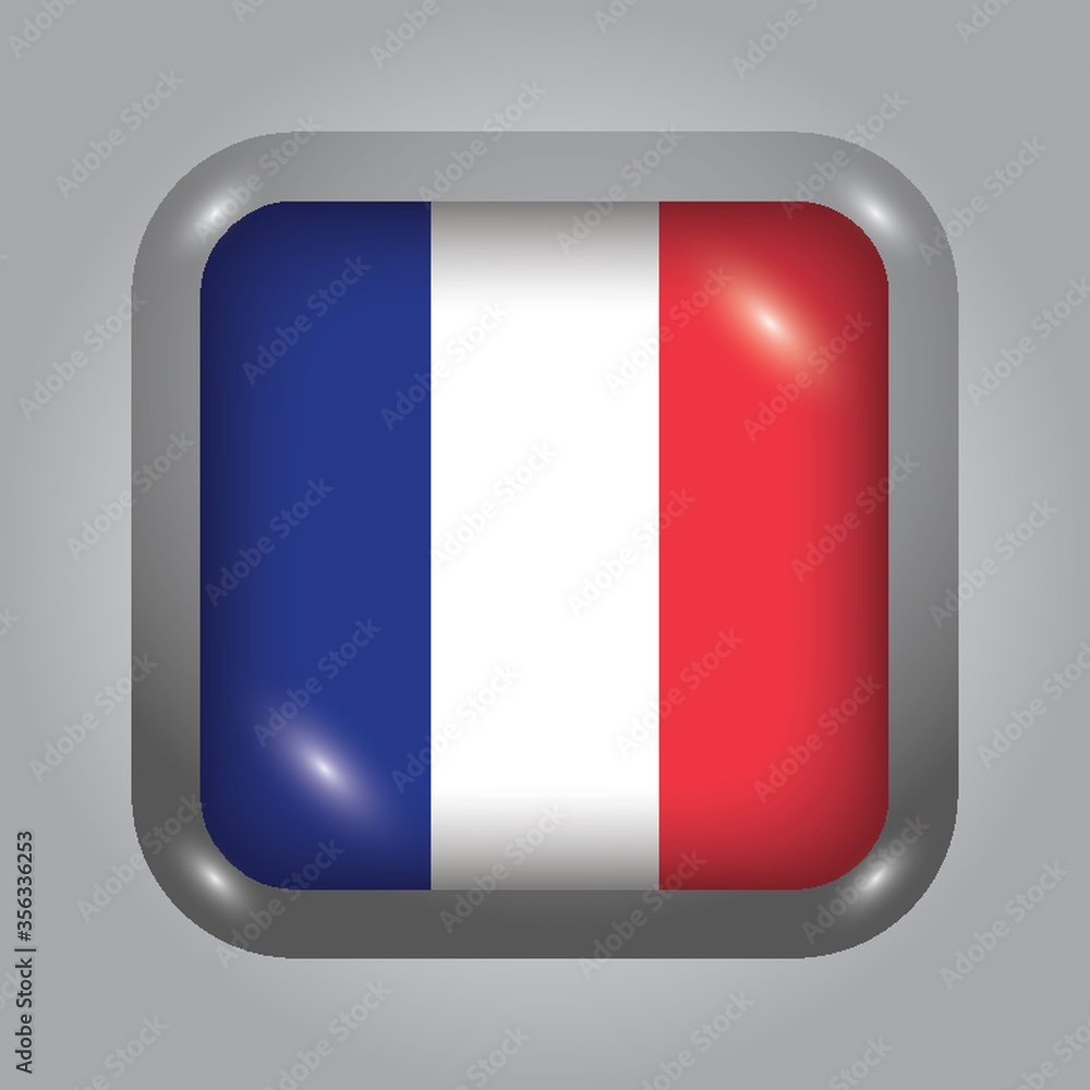 france flag button