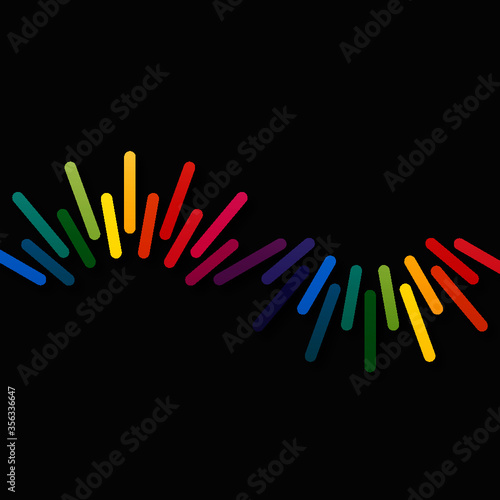 fond abstrait coloré