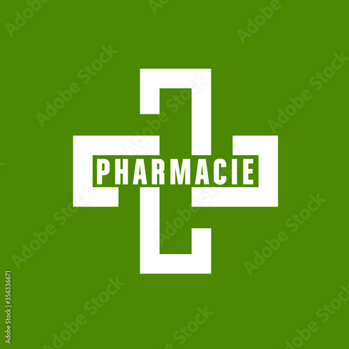 pharmacie, logo- picto