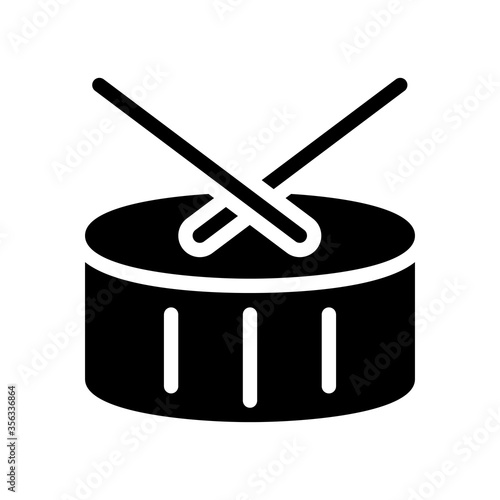 drum glyph Icon