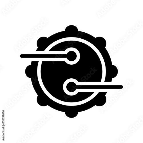 drum glyph Icon