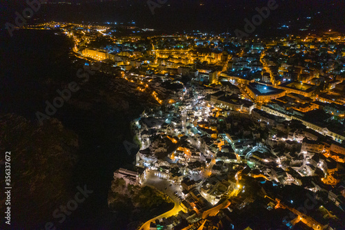 Matera in Italien aus der Luft © Roman