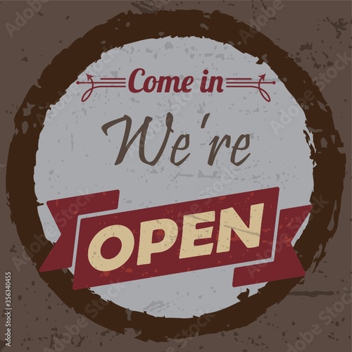 come in we're open wallpaper