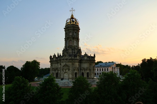 Orthodox church in honour of the icon of the mother of God in Podolsk town in Moscow region of Russia