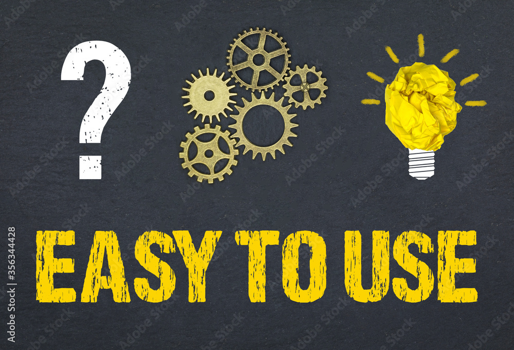Obraz premium Easy to use
