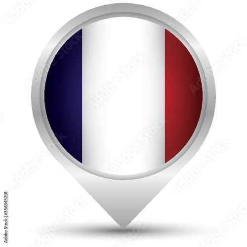 Free Download france flag button - GFXLoad