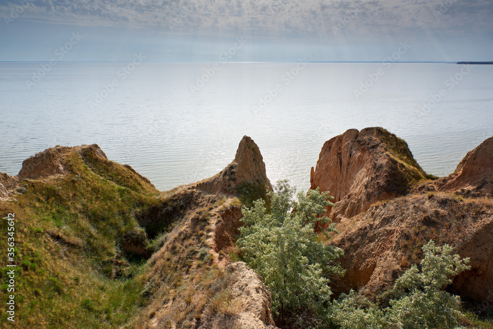 Φωτογραφία view of the estuary in the Stanislavsky Landscape Reserve, outskirts of the vill
