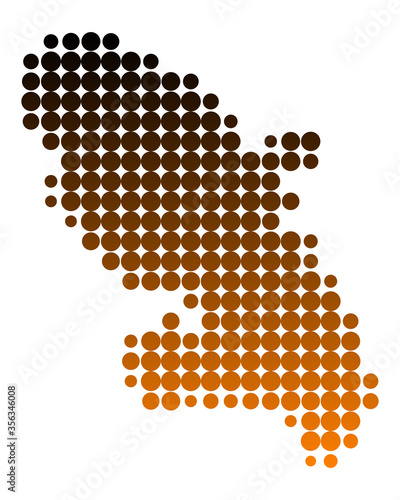 Karte von Martinique