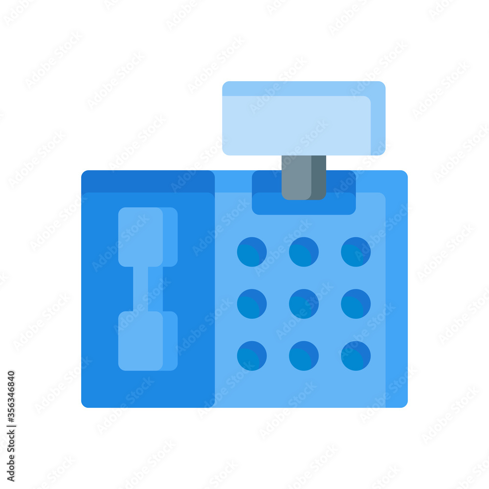 telephone flat icon telephone flat icon