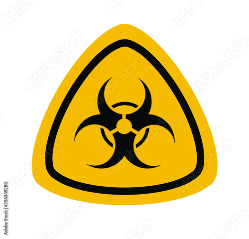 biohazard warning sign