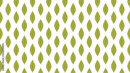 Leaf pattern wallpaper. Green tea pattern.