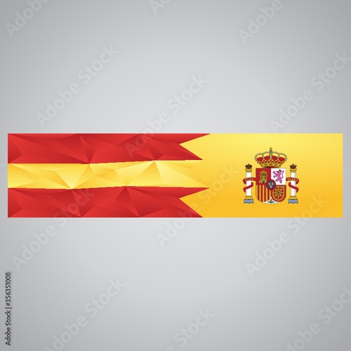 spain flag banner