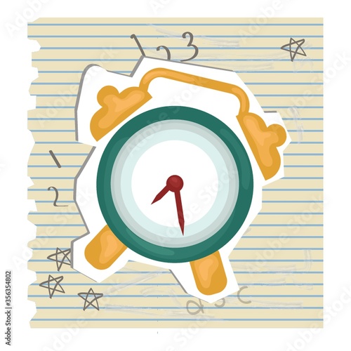 Wallpaper Mural alarm clock Torontodigital.ca