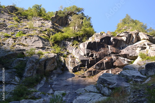 rocks in the mountain