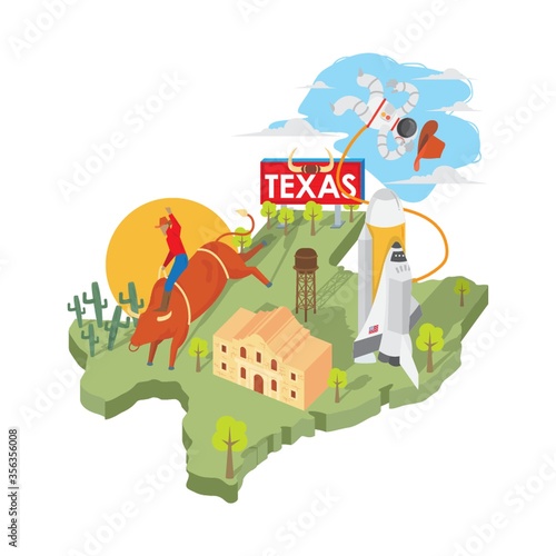 texas state map