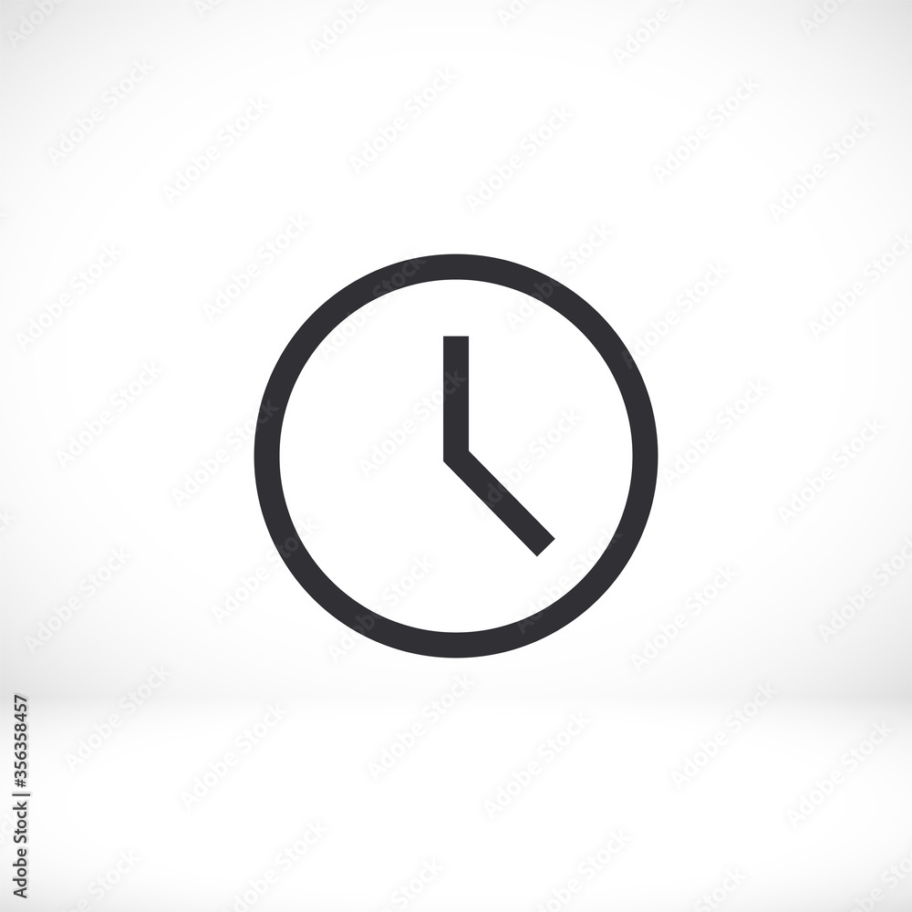 clock icon. Vector Eps 10 . illustration best clock Design Flat clock icon. Vector Eps 10 . illustration best clock Design Flat